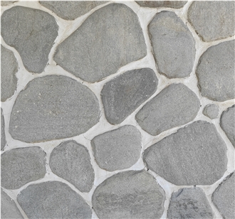 Antique Finish- Tumbled Kavala Gray Slet Flagstone Antique Finish- Tumbled Kavala Gray Slet Flagstone