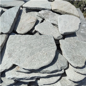 Antique Finish- Tumbled Kavala Gray Slet Flagstone