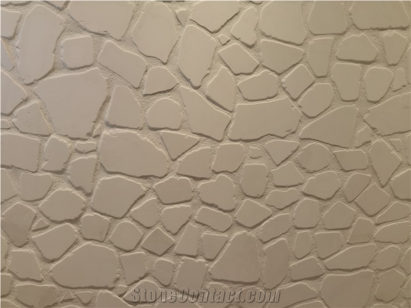 Antique White Marble Thassos Flagstones Wall And Floor Tiles