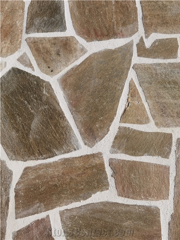 Autumn Brown Slate Flagstone