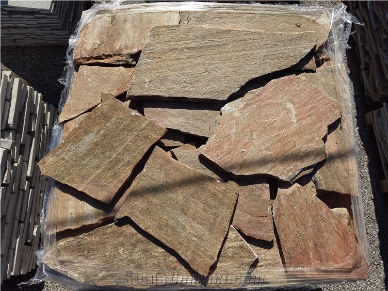 Autumn Brown Slate Flagstone