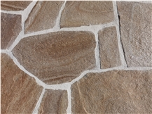 Camel Gold Slate Polygonal-Flagstone