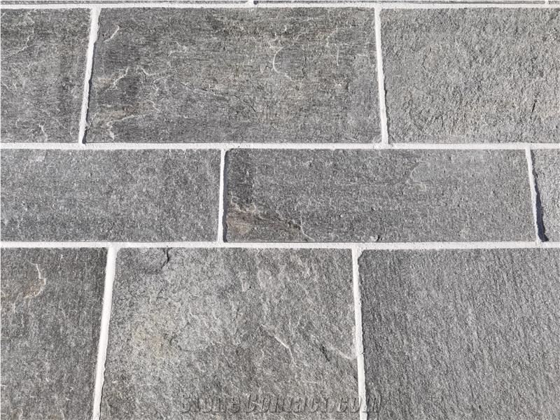 Machine Cut Kavala Grey Slate Tiles