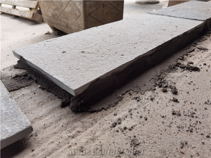 Machine Cut Kavala Grey Slate Tiles