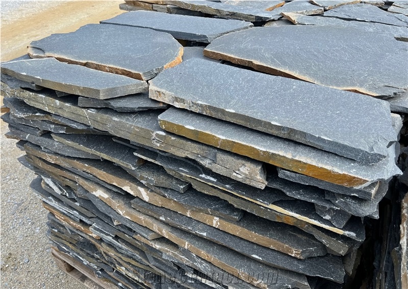 Navy Blue Slate Flagstone