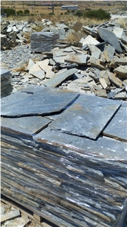 Navy Blue Slate Flagstone