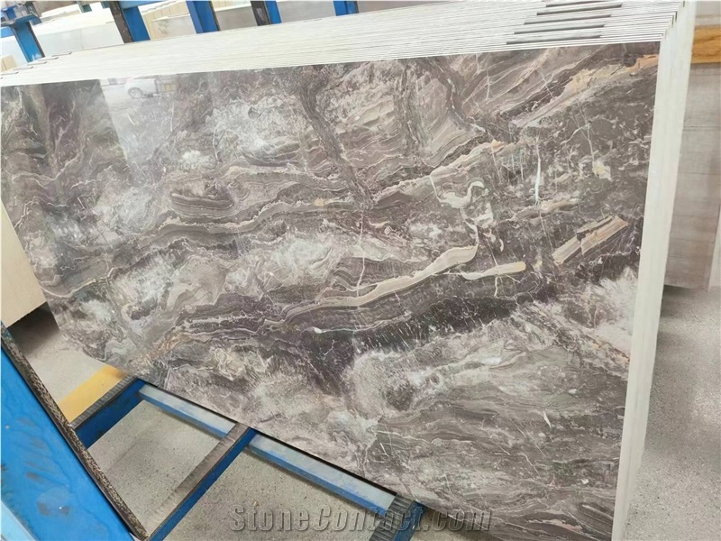 Arabescato Grigio Rosa Marble Look Sintered Stone Slabs Tile