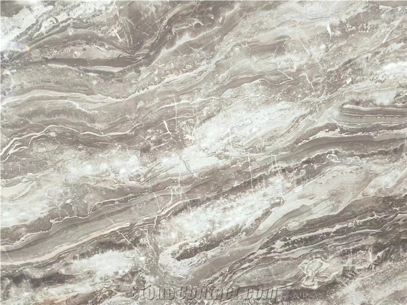 Arabescato Grigio Rosa Marble Look Sintered Stone Slabs Tile