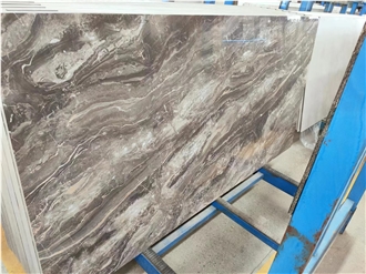 Arabescato Grigio Rosa Marble Look Sintered Stone Slabs Tile