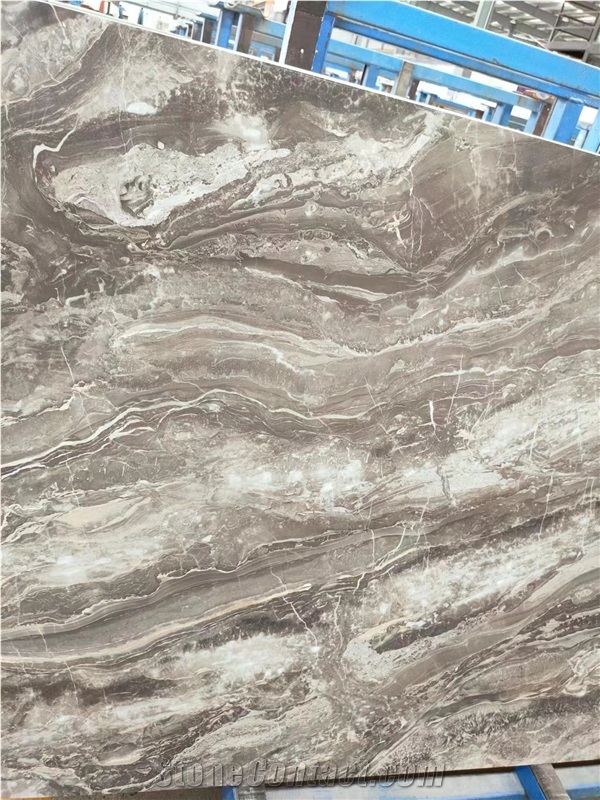 Arabescato Grigio Rosa Marble Look Sintered Stone Slabs Tile