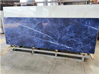 Azul Bahia Granite Textured Sintered Stone Slabs Tile