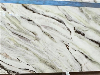 Shangri La Jade Green Look Marble Sintered Stone Slabs