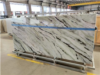 Shangri La Jade Green Look Marble Sintered Stone Slabs