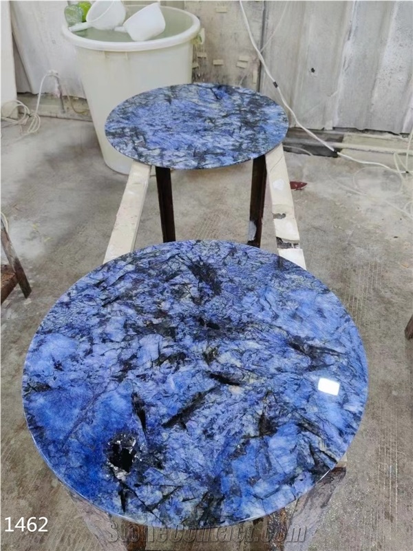Amazonita Blue Granite Slabs