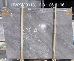 China Impression Gray Marble Slabs Tile For Project Tile