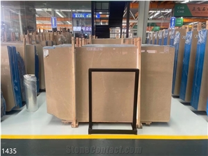 White Bursa Beige Marble Slabs Platinum Century Stone Tile