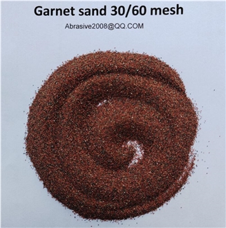 Sandblasting Medium Garnet Sand 30/60 Mesh Sa2.5-3