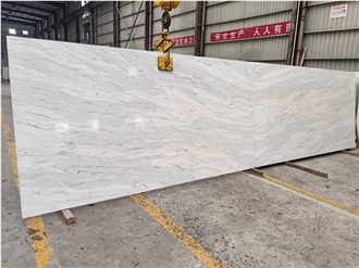 Polished 2Cm And 3 Cm Calacatta Viscon 5097 Quartz Slabs
