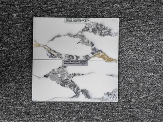 Rich Edge Process 5091 Calacatta Paonazzo Kitchen Countertop