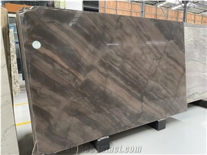 Beautiful Brown Elegant Brown Quartzite  Slabs
