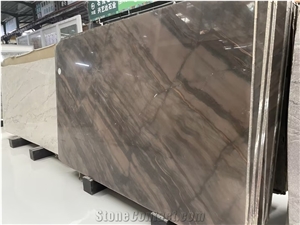 Beautiful Brown Elegant Brown Quartzite  Slabs