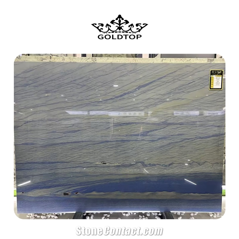 Brazil Bule Quartzite Nice Azul Bule Slabs