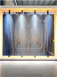 Brazil Bule Quartzite Nice Azul Bule Slabs