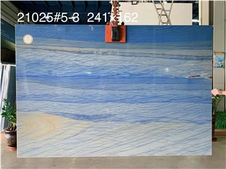 Elegant Azul Macaubas Blue Quartzite Slabs