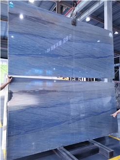 Elegant Azul Macaubas Blue Quartzite Slabs