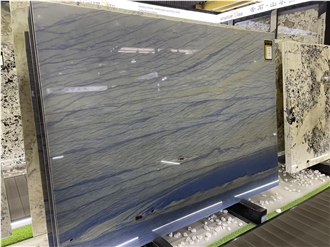 Elegant Bule Quartzite Azul Quartzite Slabs