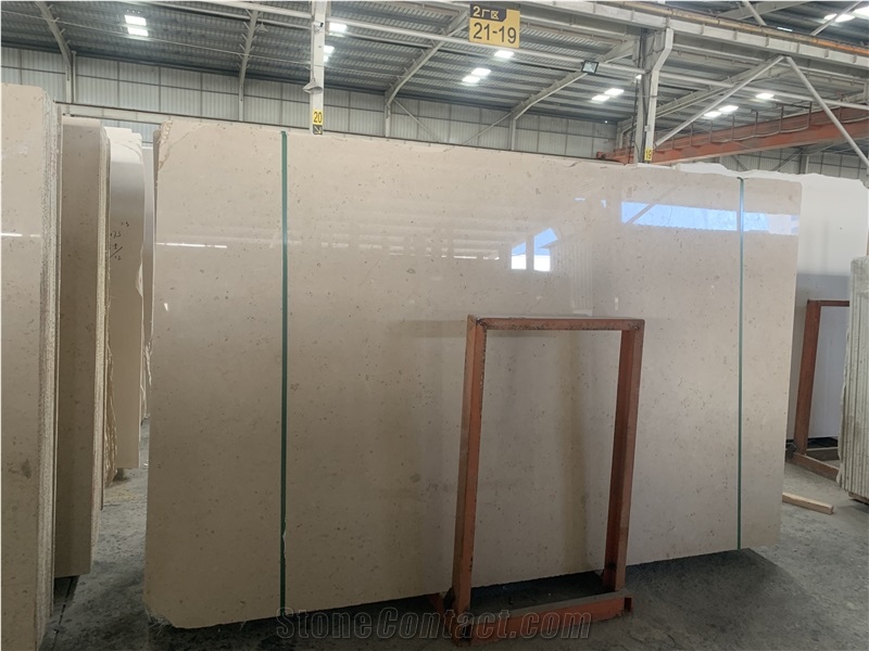 Goldtop OEM/ODM Ivory Beige Marble Slabs For Villa