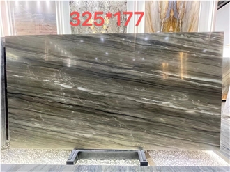 Goldtop OEM/ODM Luxury Brown Quartzite Slabs