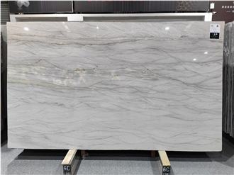 Goldtop OEM/ODM White Quartzite Slabs For Hotel