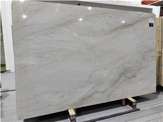 Goldtop OEM/ODM White Quartzite Slabs For Hotel