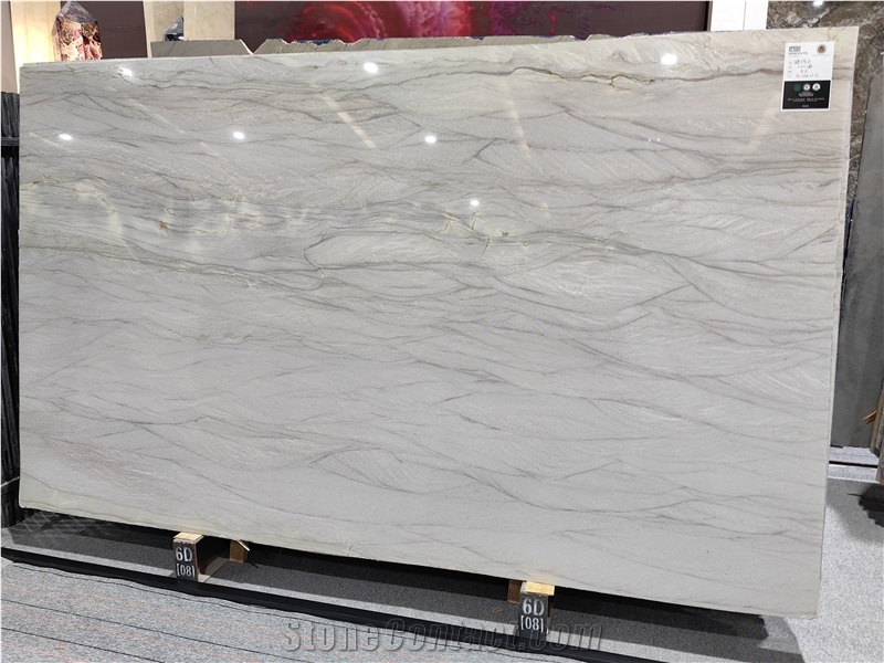 Goldtop OEM/ODM White Quartzite Slabs For Hotel
