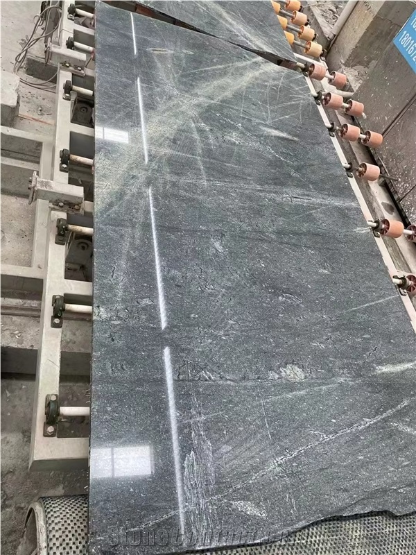 High Quality Galactic Grey Quartzite Slabs For Project