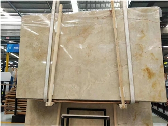 Interior Design Natural Polished Royal Amber Marble Slabs