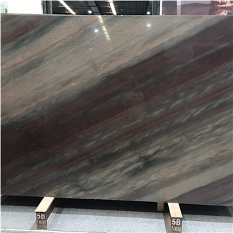 Luxury Elegant Brown Quartzite Slabs For Hotel