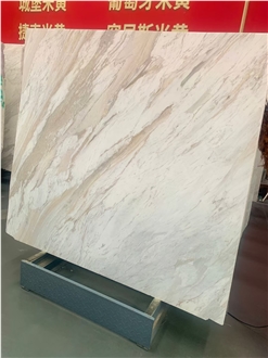 Luxury Jazz Gold Marble Slabs For Background Wall