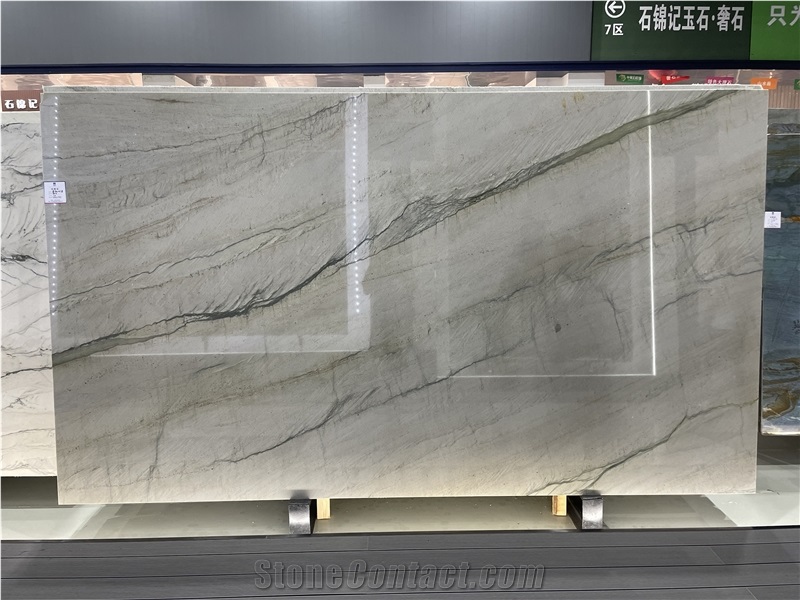 Nice Grey Quartzite Golden Autumn Leaf Color Slabs