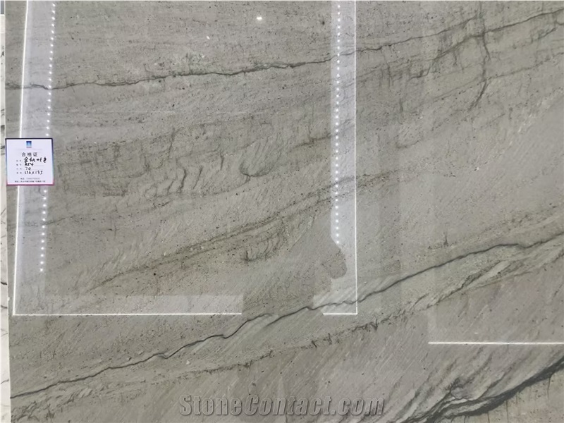 Nice Grey Quartzite Golden Autumn Leaf Color Slabs