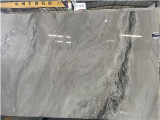 Nice Grey Quartzite Iceland Gray Slabs