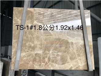 Polished Surface Light Emperador Marble Slabs