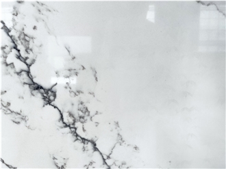 Artificial 3M Calacatta Engineered Quartz Stone Quartz Slabs