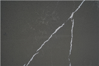 Grey Calacatta Quartz Stone Prefabricated Quartz Slabs