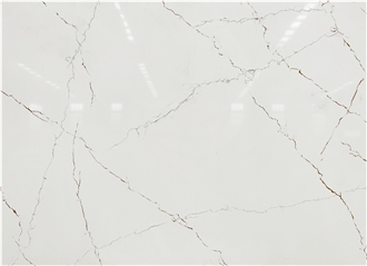 Horizon Calacatta White Engineered Stone Artificial Quartz