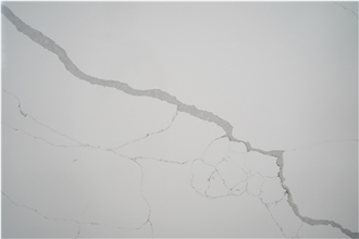 Hot Sale Aritificial Calacatta Quartz Slabs For Interior Use