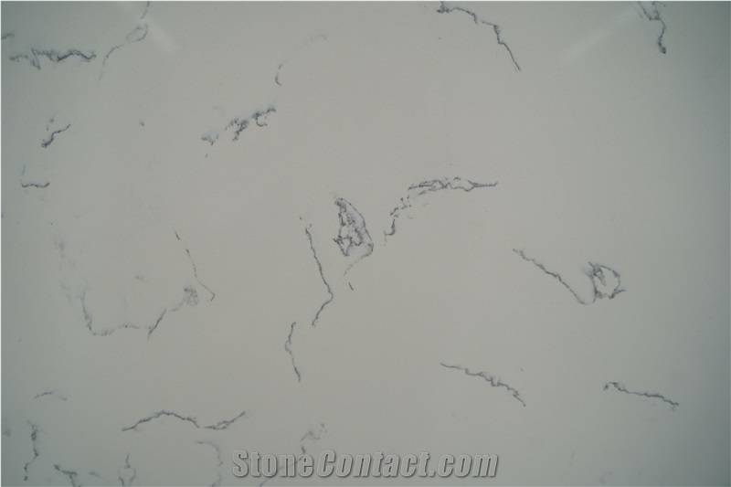 Jumbo Size Carrara White Wholesale Price  Quartz Slabs
