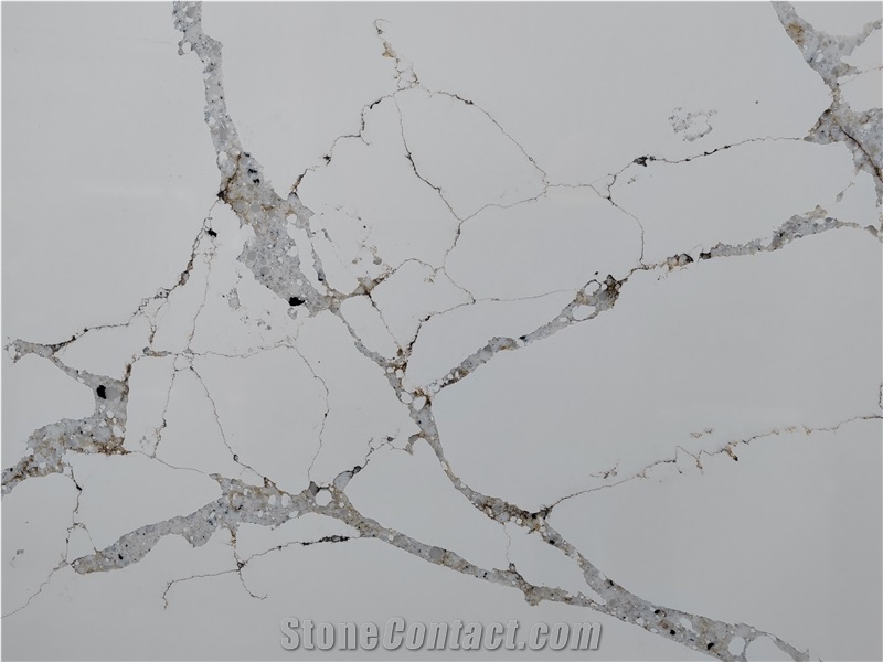 Newest Design Of Quartz Calacatta  Artificial Calacatta