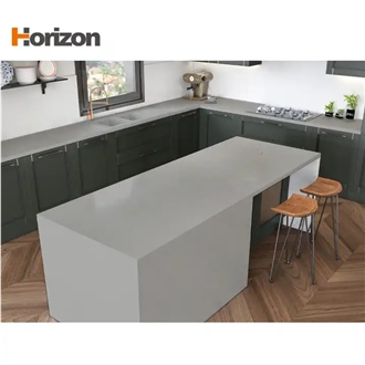 Pure Grey Quartz Stone Slabs  Artificial Stone Slabs